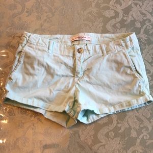 Abercrombie and Fitch Mint Shorts